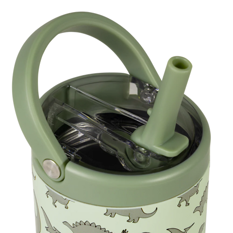 Sport 14oz | Compact Leakproof Kids Water Bottle – Dinosaur