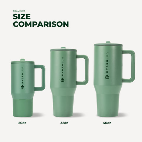 Traveler 40oz | All-Day Insulated Tumbler with Handle – Sage