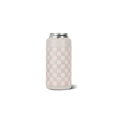 Can Cooler 16oz | 2-in-1 Insulated Tallboy Can Cooler, Screw-Top Lock – Sandstone