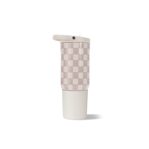 Sport 20oz | Insulated Water Bottle, Leakproof Flip Straw – Sandstone